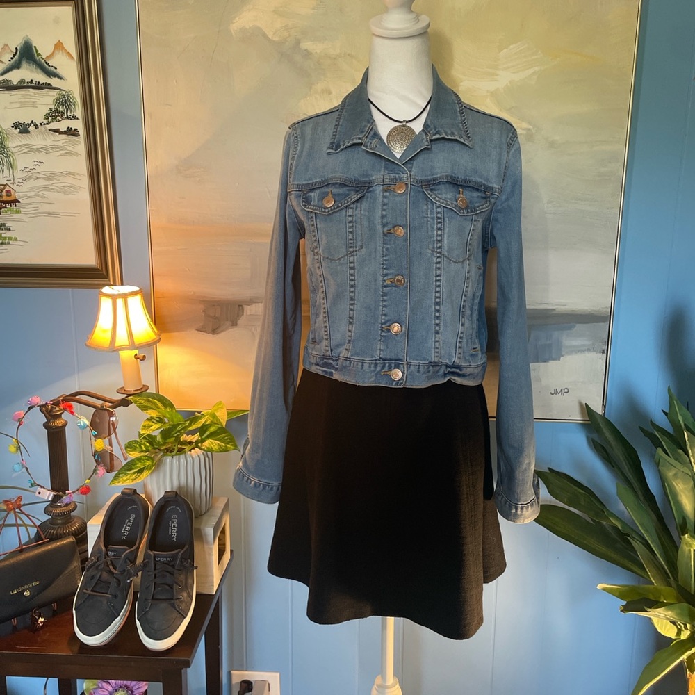 Forever 21 Blue Jean Jacket